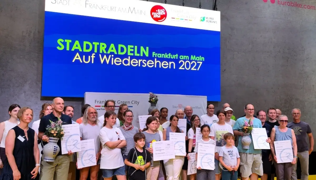 Die Vertreter:innen der Siegergrupen | © DAV Sektion Frankfurt am Main/Dieter Schönberger