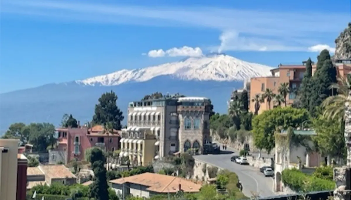 Taormina mit Ätna – immer eine Rauchfahne | © Andreas/DAV Frankfurt am Main
