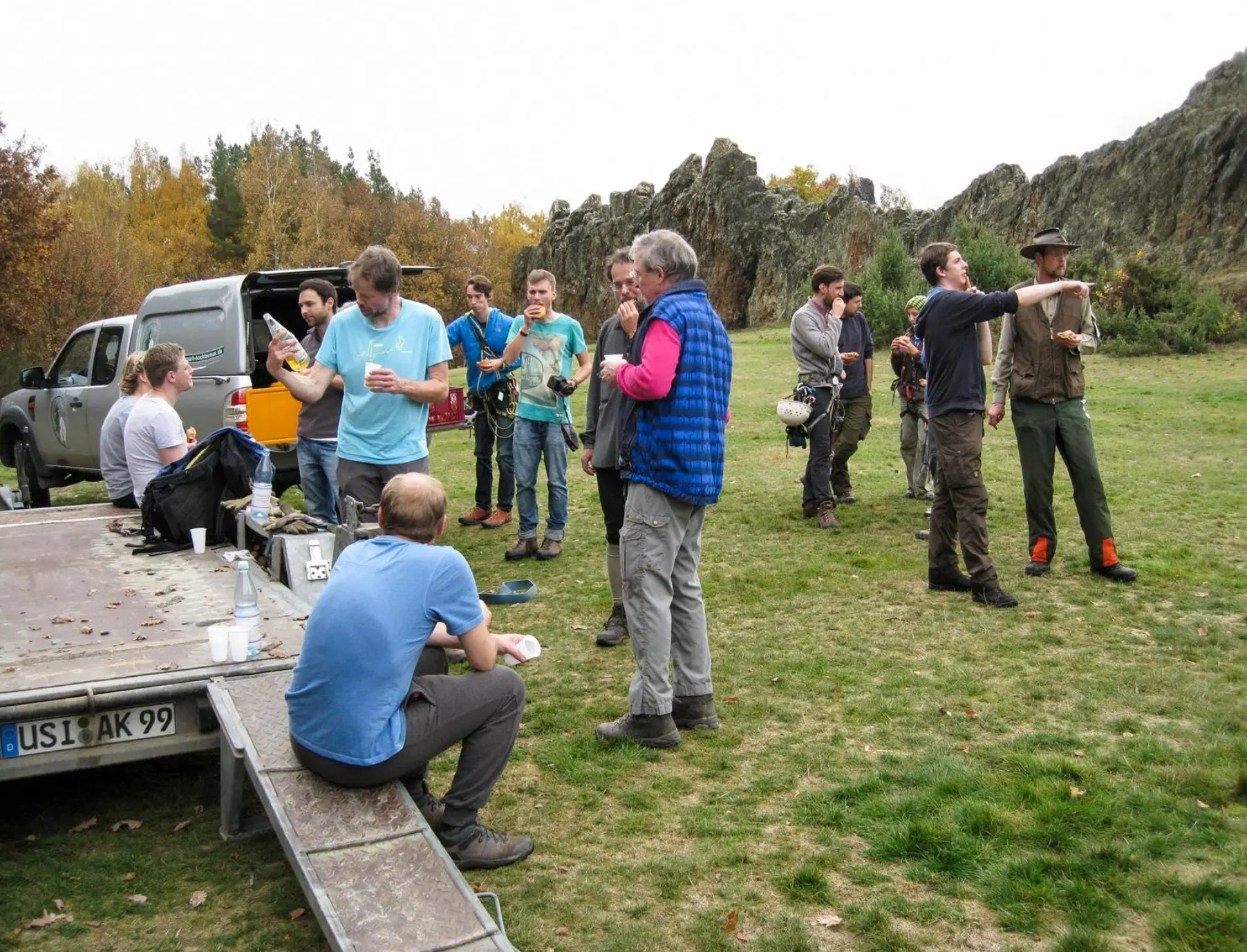 Arbeitsgemeinschaft Klettern und Naturschutz Hochtaunus Pause | © Sektion Frankfurt am Main des Deutschen Alpenvereins (DAV)