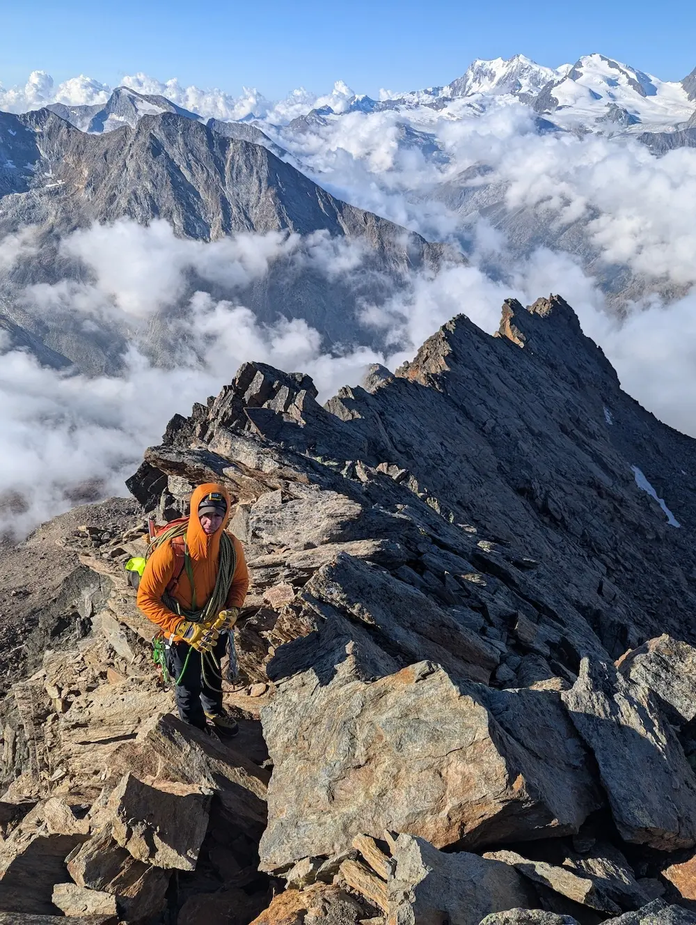 Weissmies Rotgrat Schweiz | © Martin Schmal
