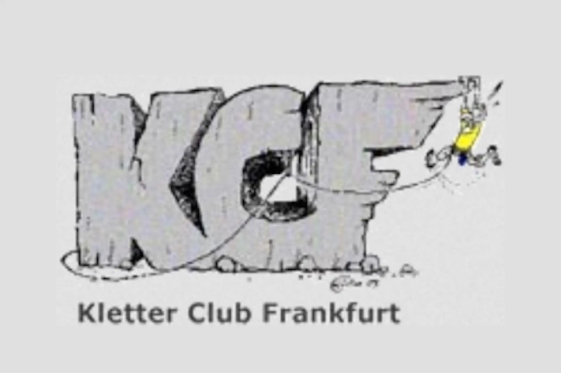 Logo Kletter Club Frankfurt | © Comic-Zeichner Erbse©