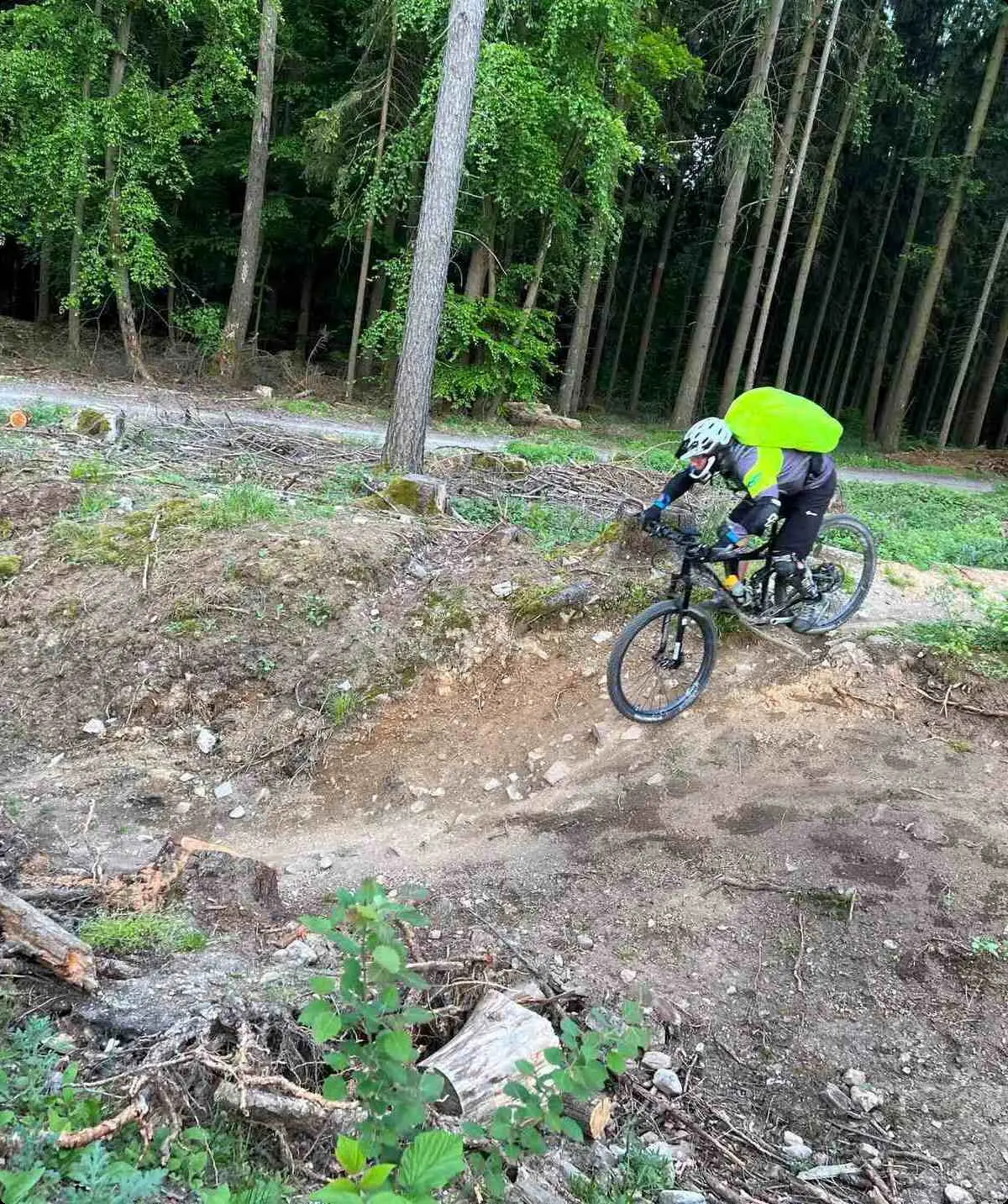 Torsten im Flowtrail im Taunus | © Torsten Wagner/DAV Sektion Frankfurt am Main