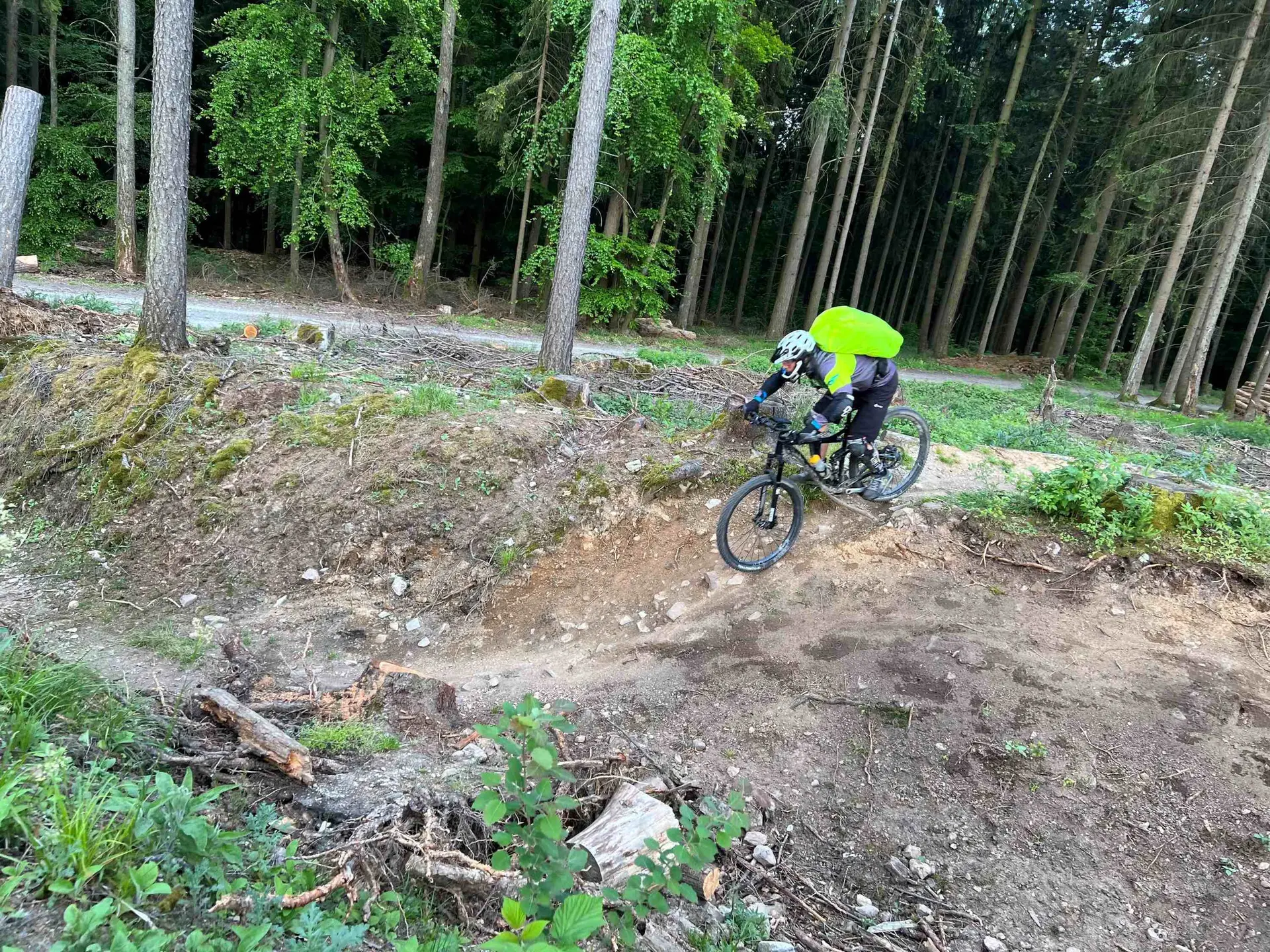 Torsten im Flowtrail im Taunus | © Torsten Wagner/DAV Sektion Frankfurt am Main