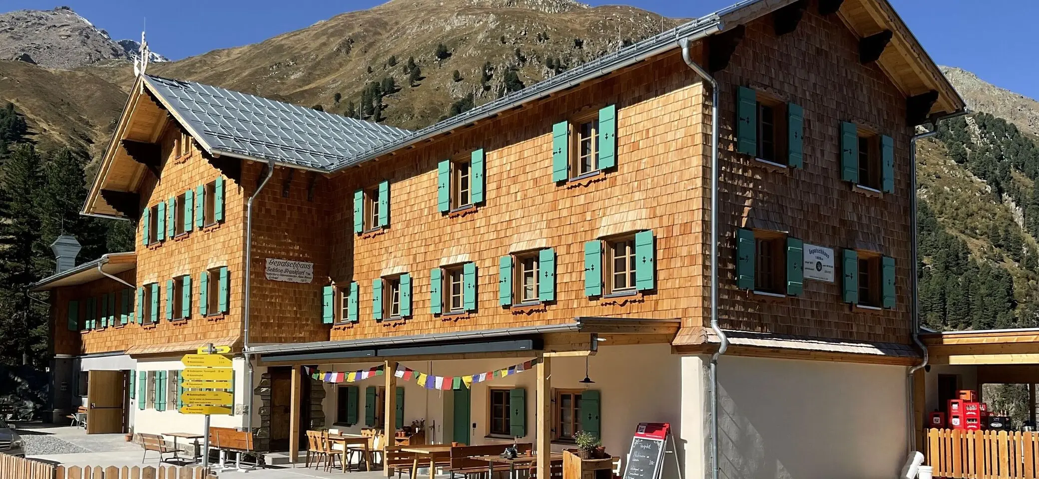 Das Gepatschhaus im Kaunertal | © Sektion Frankfurt am Main des DAV