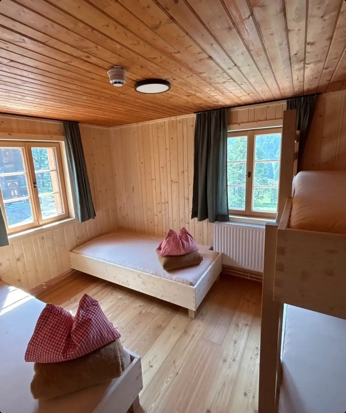 Zimmerlage im Gepatschhaus | © Sektion Frankfurt am Main des DAV