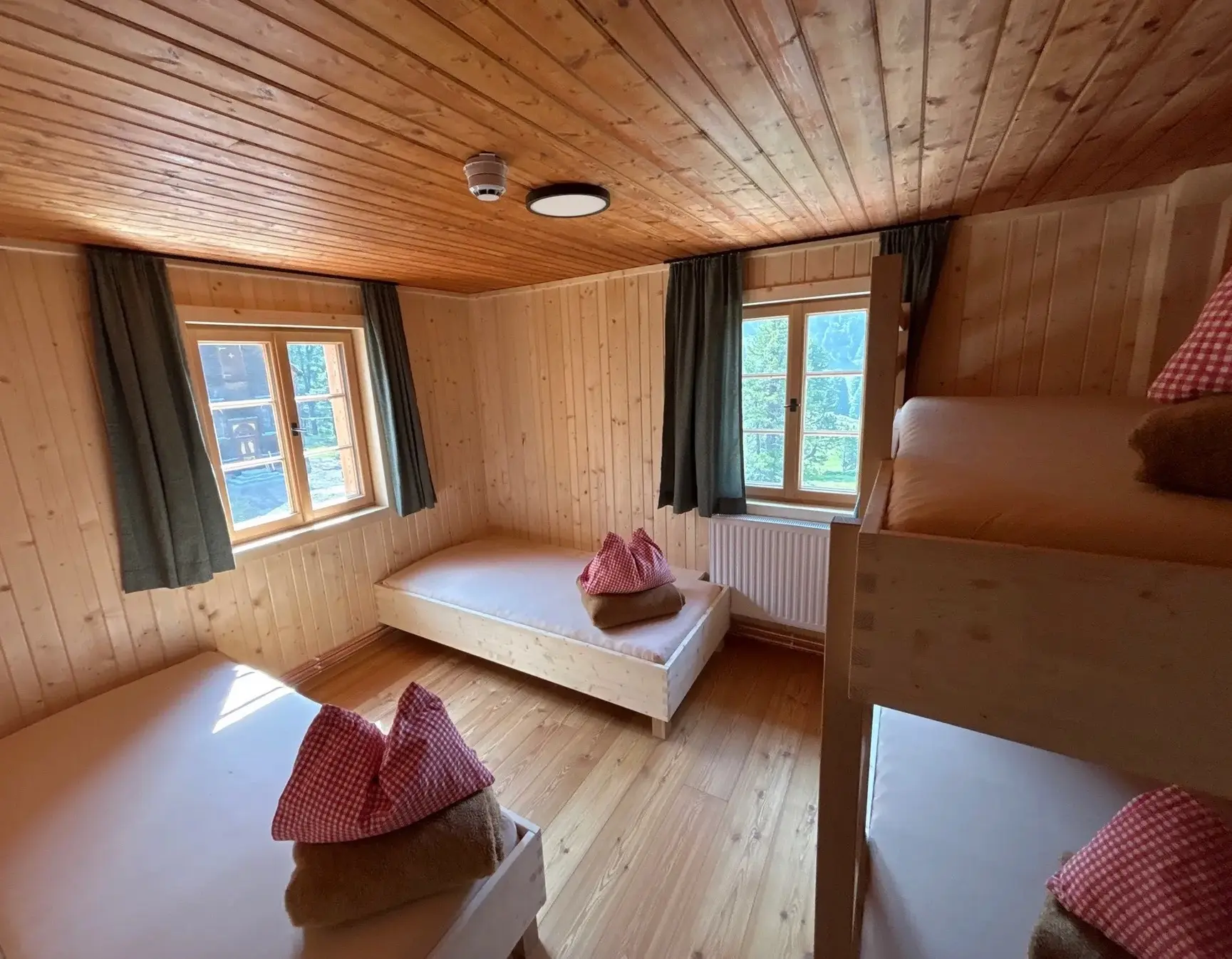 Zimmerlage im Gepatschhaus | © Sektion Frankfurt am Main des DAV