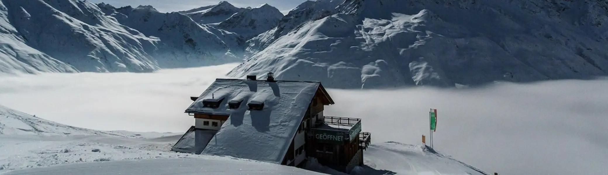 Riffelseehütte im Ötztal im Winter | © Sektion Frankfurt am Main des Deutschen Alpenvereins (DAV) e.V.