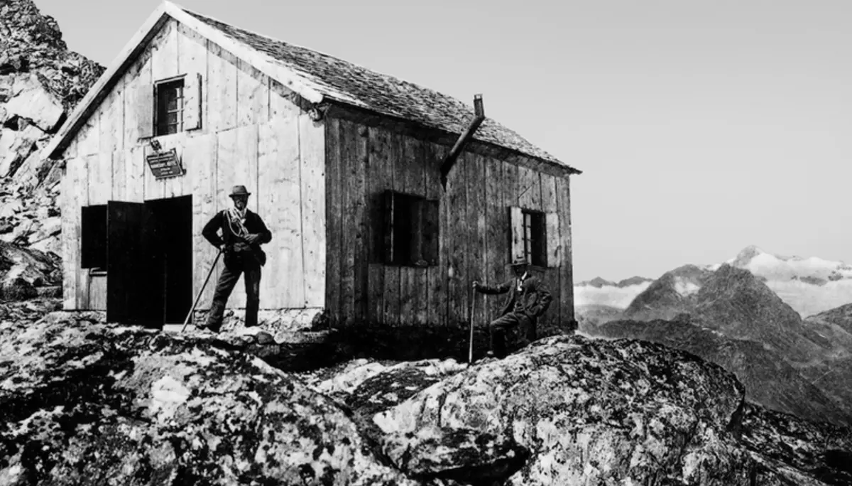 Rauhekopfhütte 1893 | © DAV Sektion Frankfurt am Main
