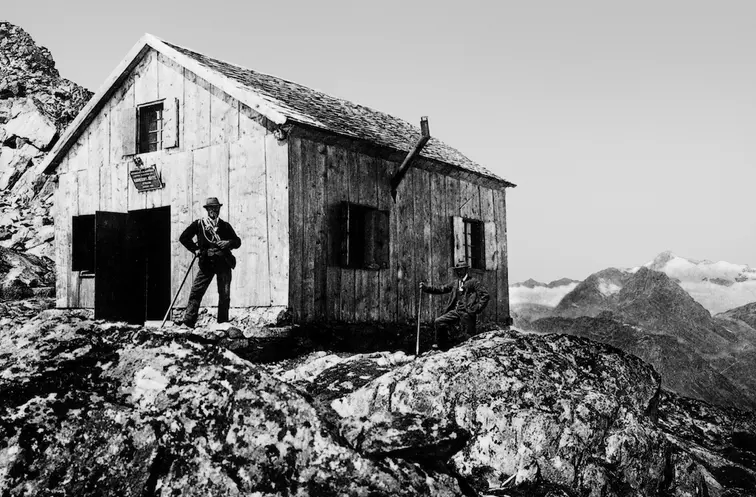 Rauhekopfhütte 1893 | © DAV Sektion Frankfurt am Main