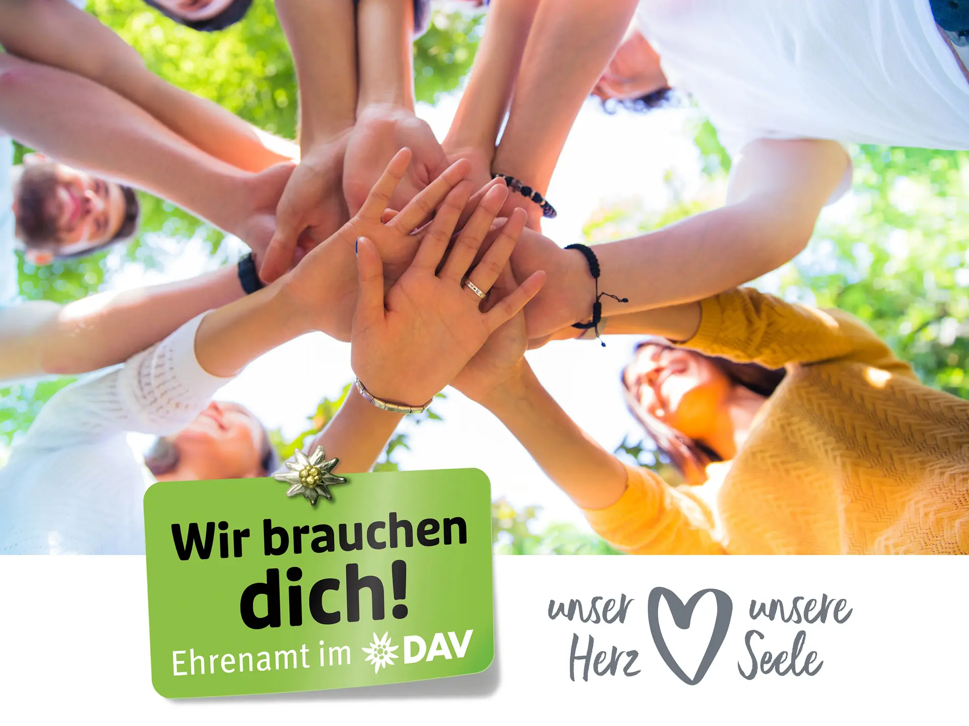Wir brauchen dich - Ehrenamt in unserer Sektion | © DAV