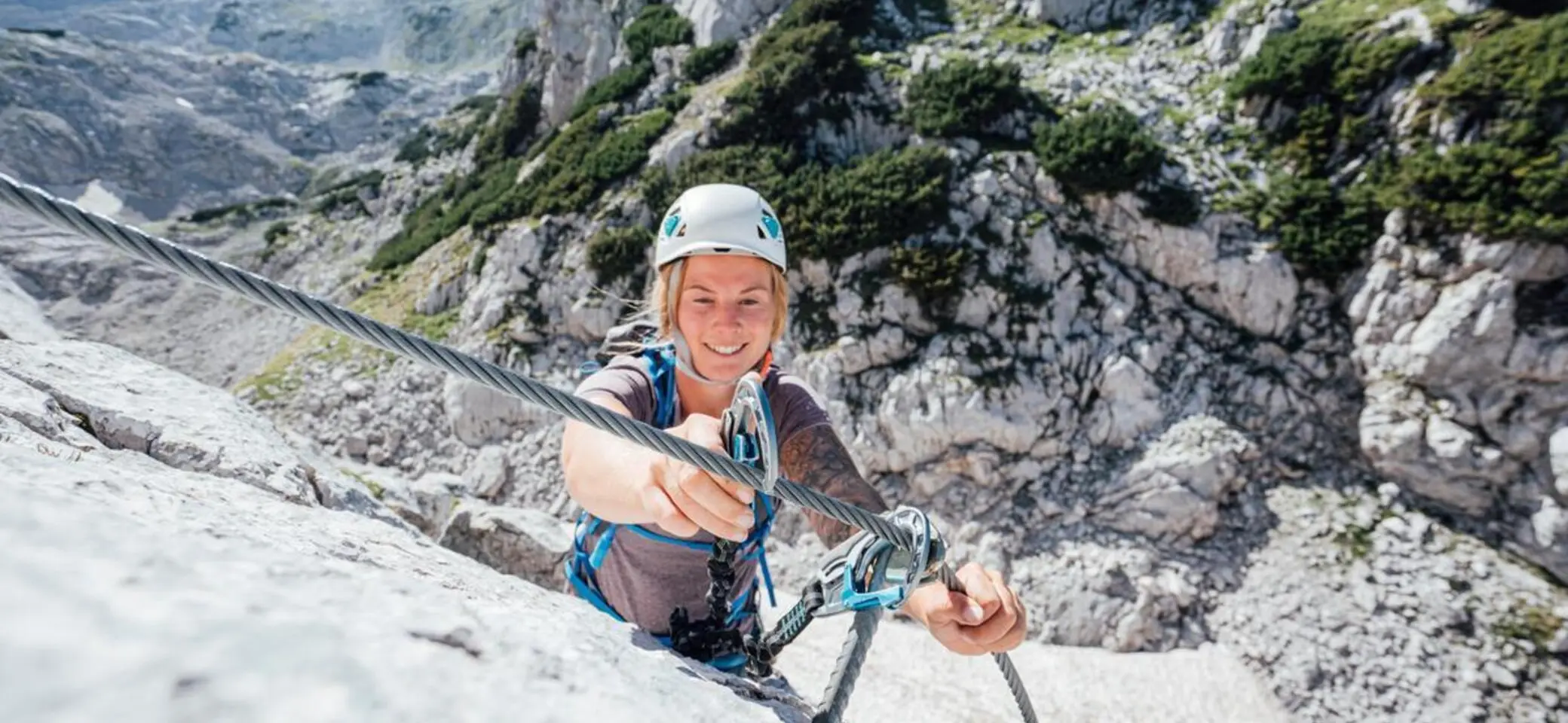 Klettersteiggehen | © DAV/Julian Rohn